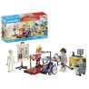 PLAYMOBIL 71617 Atelier de kinésithérapie, L'hôpital, Action Heroes