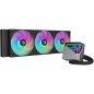 Watercooling AIO - DEEPCOOL LT360 ARGB - Ventilateurs 3x 120 mm ARGB - Noir