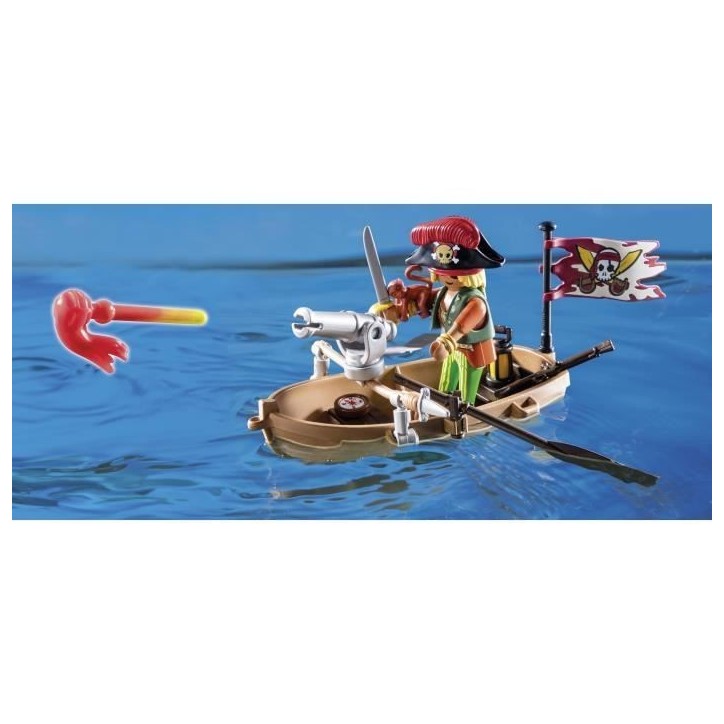 PLAYMOBIL 71636 Calendrier l'Avent Pirate, 24 surprises, 98 pieces, Des 4 ans