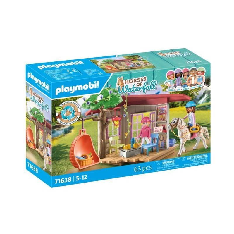 PLAYMOBIL 71638 Espace détente cavalieres, Horses of Waterfall, 63 pi PLAYMOBIL 71638 Espace détente cavalieres, Horses of Waterfall, 63 pi
