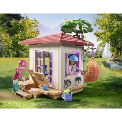 PLAYMOBIL 71638 Espace détente cavalieres, Horses of Waterfall, 63 pi