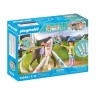 PLAYMOBIL 71640 Cavaliere avec criniere de cheval a colorier, Horses o