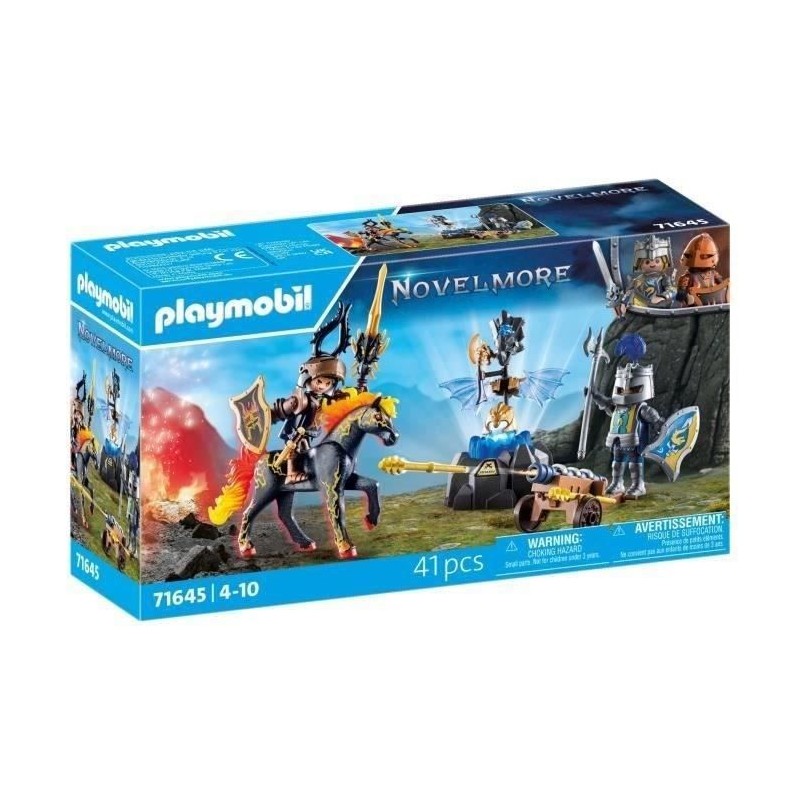 PLAYMOBIL 71645 Duel de chevaliers, Les chevaliers Novelmore, 41 piece PLAYMOBIL 71645 Duel de chevaliers, Les chevaliers Novelmore, 41 piece
