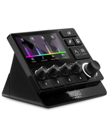 Audio Controller - HERCULES - STREAM 200 XLR - Pilotage simple et intuitif du son - Streaming avancé