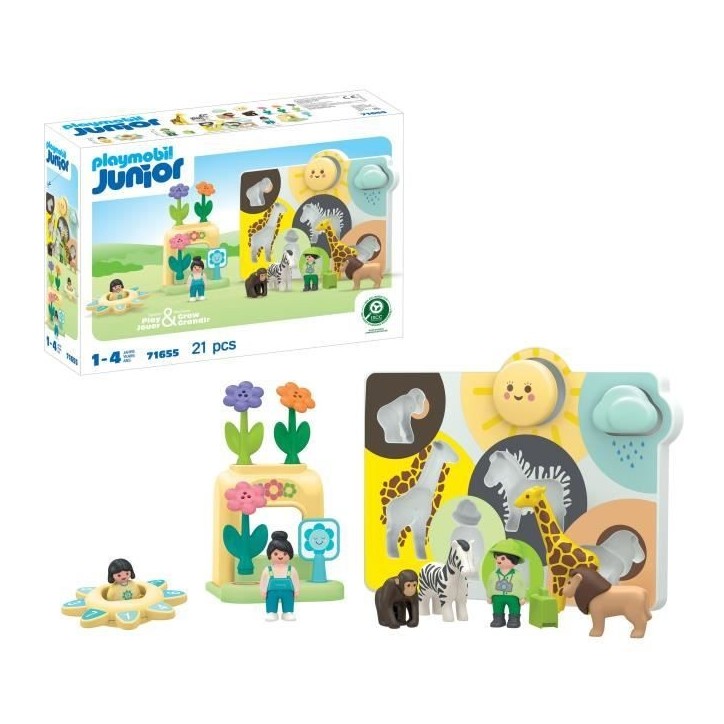 Playmobil 71655 Mon premier Playmobil, Playmobil junior, 21 pieces, Des 12 ans Playmobil 71655 Mon premier Playmobil, Playmobil junior, 21 pieces, Des 12 ans