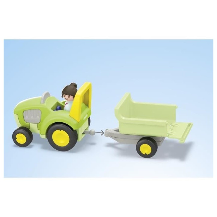 PLAYMOBIL Junior 71656 Ferme tracteur et animaux, personnages, Pour bébé et enfant, Des 18 mois PLAYMOBIL Junior 71656 Ferme tracteur et animaux, personnages, Pour bébé et enfant, Des 18 mois