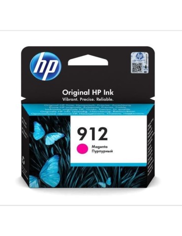 HP 912 Cartouche d'encre magenta authentique (3YL78AE) pour HP OfficeJet 8010 series/ OfficeJet Pro 8020 series