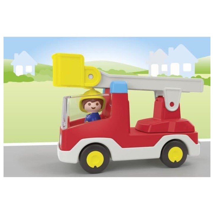 PLAYMOBIL Junior 71683 Camion de pompier, Des 12 mois PLAYMOBIL Junior 71683 Camion de pompier, Des 12 mois