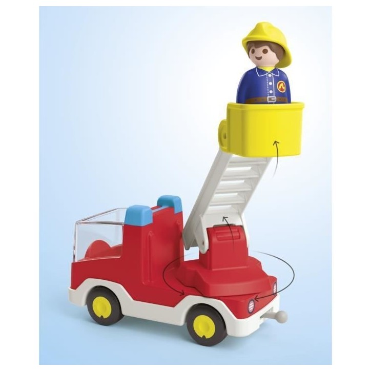 PLAYMOBIL Junior 71683 Camion de pompier, Des 12 mois PLAYMOBIL Junior 71683 Camion de pompier, Des 12 mois