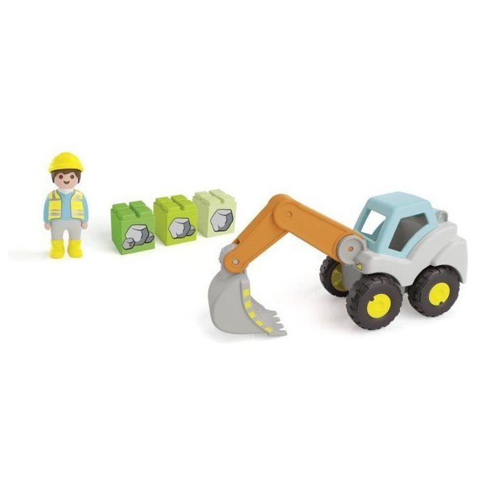 PLAYMOBIL Junior 71684 Pelleteuse, Pour bébé, Des 12 mois PLAYMOBIL Junior 71684 Pelleteuse, Pour bébé, Des 12 mois