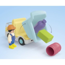 PLAYMOBIL Junior 71686 Ouvrier camion et garage, Disney, Des 12 mois