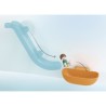 PLAYMOBIL Junior 71689 Toboggan aquatique et animaux marins, Jouet pou