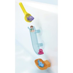 PLAYMOBIL Junior 71689 Toboggan aquatique et animaux marins, Jouet pou