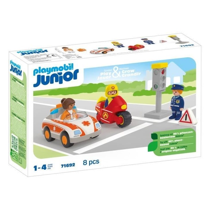 PLAYMOBIL Junior 71692 Héros du quotidien, Des 12 mois PLAYMOBIL Junior 71692 Héros du quotidien, Des 12 mois