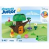 PLAYMOBIL Junior 71693 Winnie l'ourson et Porcinet avec cabane, 17 pie