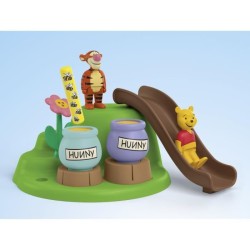 PLAYMOBIL Junior 71694 Winnie l'ourson et Tigrou avec jardin d'abeille