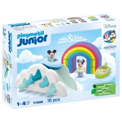 PLAYMOBIL Junior 71696 Maison des nuages de Mickey et Minnie, Junior &