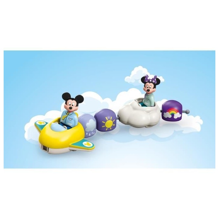 PLAYMOBIL Junior 71697 Train des nuages de Mickey et Minnie, Junior & Disney, Comprend Minnie, Mickey, Des 12 mois PLAYMOBIL Junior 71697 Train des nuages de Mickey et Minnie, Junior & Disney, Comprend Minnie, Mickey, Des 12 mois