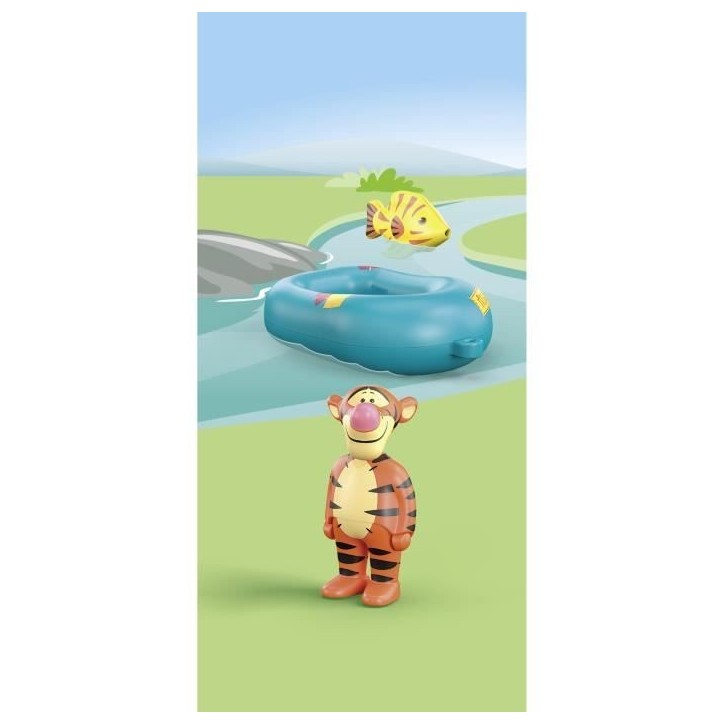 PLAYMOBIL Junior 71704 Tigrou avec canot, Flotte dans l'eau, Jouet pour le bain, Junior & Disney, Des 12 mois PLAYMOBIL Junior 71704 Tigrou avec canot, Flotte dans l'eau, Jouet pour le bain, Junior & Disney, Des 12 mois
