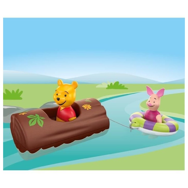 PLAYMOBIL Junior 71705 Winnie et Porcinet, Flotte dans l'eau, Jouet pour le bain, Junior & Disney, Des 12 mois PLAYMOBIL Junior 71705 Winnie et Porcinet, Flotte dans l'eau, Jouet pour le bain, Junior & Disney, Des 12 mois