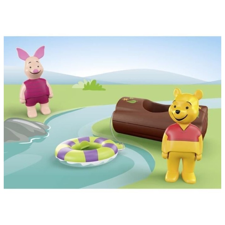 PLAYMOBIL Junior 71705 Winnie et Porcinet, Flotte dans l'eau, Jouet pour le bain, Junior & Disney, Des 12 mois PLAYMOBIL Junior 71705 Winnie et Porcinet, Flotte dans l'eau, Jouet pour le bain, Junior & Disney, Des 12 mois