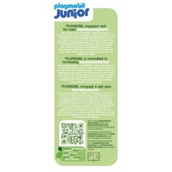 PLAYMOBIL Junior 71706 Minnie avec bouée, Flotte dans l'eau, Jouet po