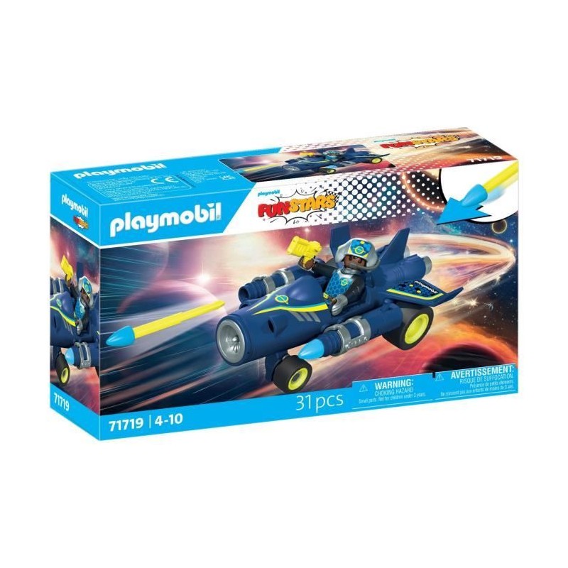 Playmobil 71719 Kart vaisseau spatial, Funstars, 31 pieces, Des 4 ans Playmobil 71719 Kart vaisseau spatial, Funstars, 31 pieces, Des 4 ans