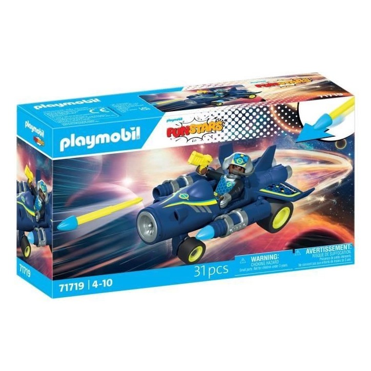 Playmobil 71719 Kart vaisseau spatial, Funstars, 31 pieces, Des 4 ans Playmobil 71719 Kart vaisseau spatial, Funstars, 31 pieces, Des 4 ans