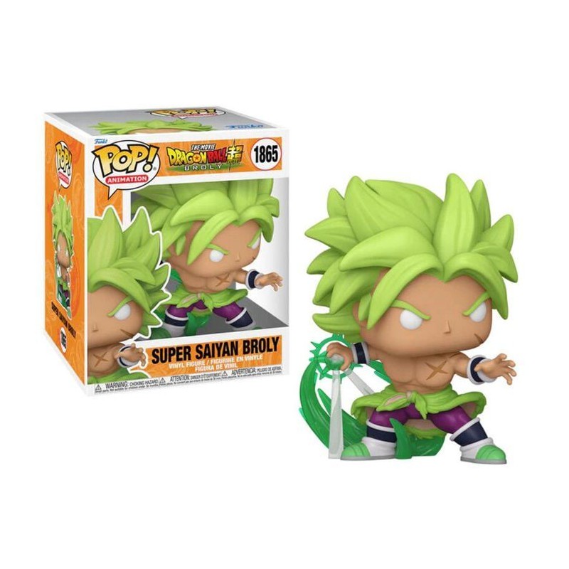 Figurine - Funko - Super Saiyan Broly - 15cm - Dragon Ball Super - Pop Figurine - Funko - Super Saiyan Broly - 15cm - Dragon Ball Super - Pop