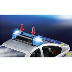 PLAYMOBIL 71729 Voiture police avec sirene et gyrophare, Action Heroes