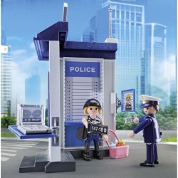 PLAYMOBIL 71733 Salle d'interrogatoire police, relevé d'empreintes, A