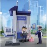 PLAYMOBIL 71733 Salle d'interrogatoire police, relevé d'empreintes, A