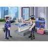 PLAYMOBIL 71733 Salle d'interrogatoire police, relevé d'empreintes, A