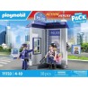 PLAYMOBIL 71733 Salle d'interrogatoire police, relevé d'empreintes, A