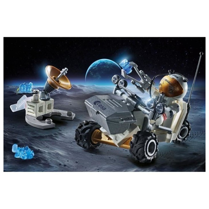 PLAYMOBIL 71734 Mission spatiale, Action Heroes, L'espace, Starter Pack, 57 pieces, Des 4 ans