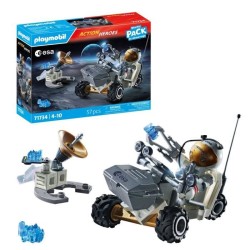 PLAYMOBIL 71734 Mission spatiale, Action Heroes, L'espace, Starter Pac