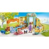 PLAYMOBIL 71743 Centre de soin canin avec 8 chiens et soigneur, My Lif