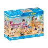 PLAYMOBIL 71744 Bar a chats avec 6 chats et 3 personnages, My Life, 72