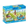 PLAYMOBIL 71745 Aire de jeux pour chiens, enfant et éducatrice, My Li