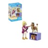 PLAYMOBIL 71747 Toiletteuse avec caniche et accessoires, My Life, 23 p