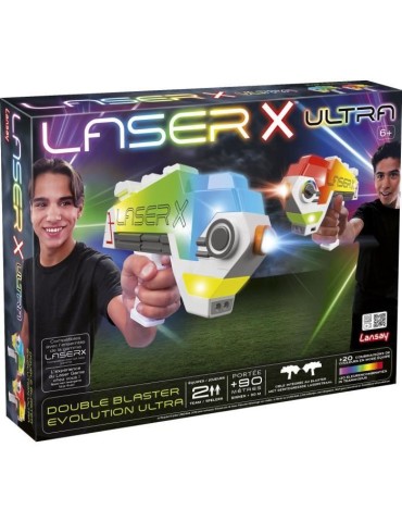 Jeu laser - LANSAY - 87552 - Laser X - Double Blaster Evolution Ultra