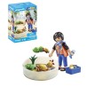 PLAYMOBIL 71748 Garçon avec famille de tortues dans un terrarium, My