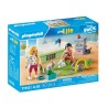 PLAYMOBIL 71753 Animalerie avec enclos a lapins, My Life, Soin des ani
