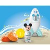 PLAYMOBIL Junior 71771 Mickey astronaute avec sa fusée, Disney, 5 pie