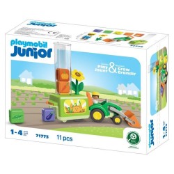 Playmobil 71773 Tracteur avec planteuse, Playmobil junior, 11 pieces,
