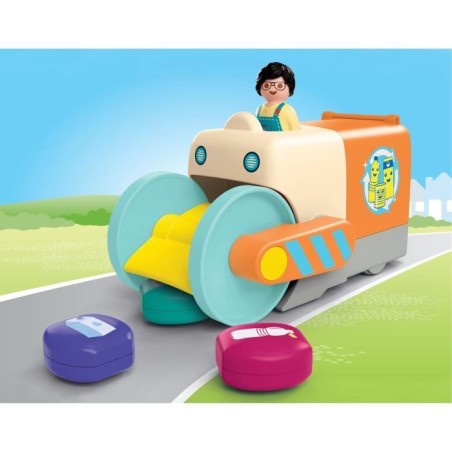 Playmobil 71774 Camion de collecte de déchets, Playmobil junior, 5 pieces, Des 12 mois