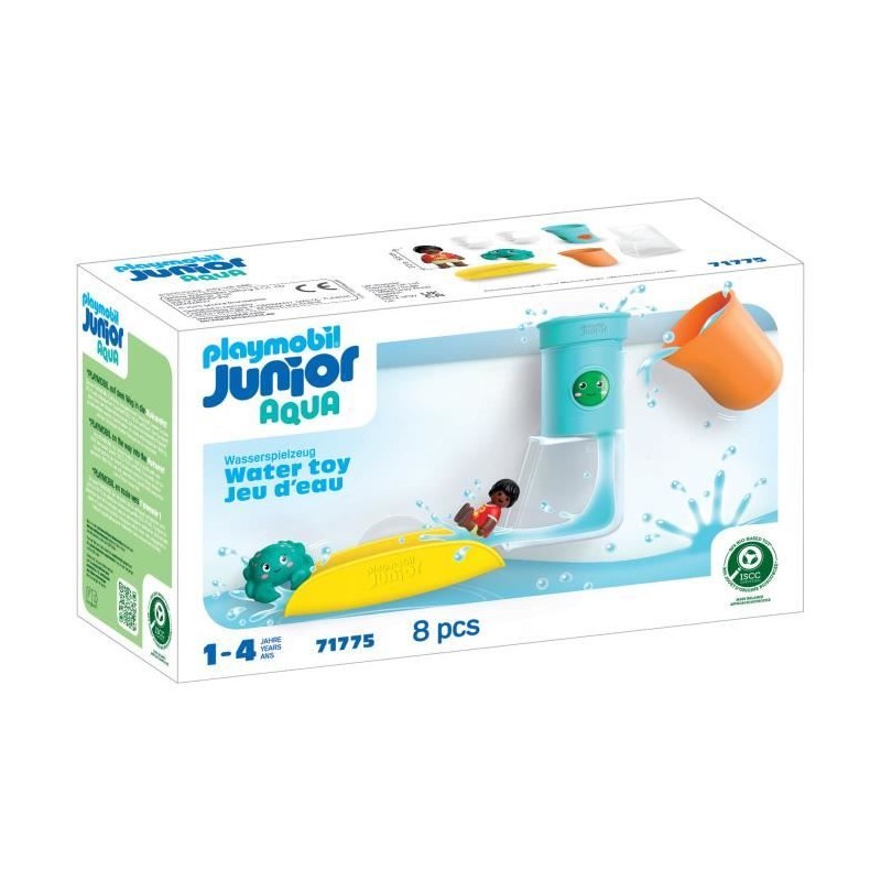 Playmobil 71775 Toboggan avec réservoir d'eau , Playmobil junior aqua Playmobil 71775 Toboggan avec réservoir d'eau , Playmobil junior aqua