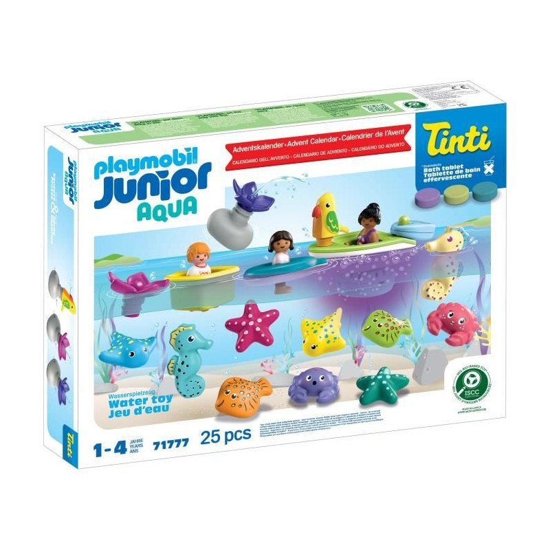 Playmobil 71777 Calendrier de l'avent Junior, JUNIOR & Tinti, 31 piece Playmobil 71777 Calendrier de l'avent Junior, JUNIOR & Tinti, 31 piece
