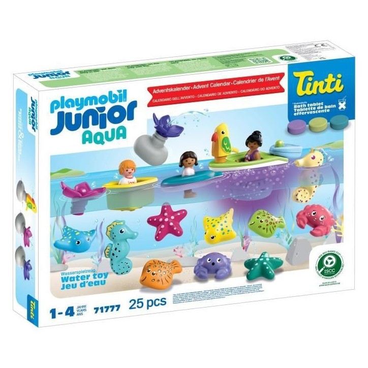 Playmobil 71777 Calendrier de l'avent Junior, JUNIOR & Tinti, 31 pieces, Des 4 ans
