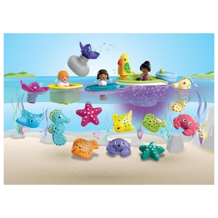 Playmobil 71777 Calendrier de l'avent Junior, JUNIOR & Tinti, 31 pieces, Des 4 ans